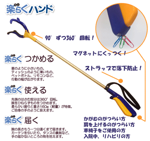 楽らくハンド 特徴